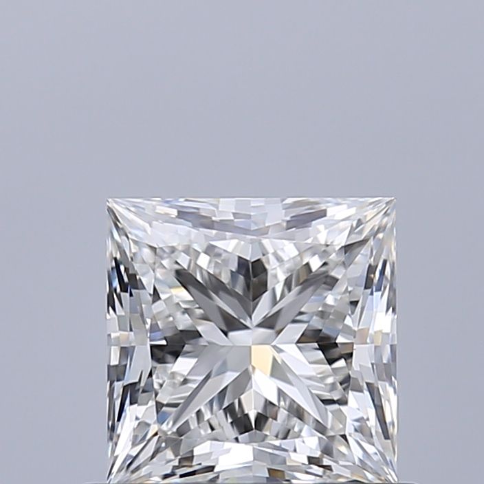 Diamante Naturale Taglio Princess 0.74ct VG/EX F VS1 - GIA - 4.85x4.82x3.54mm