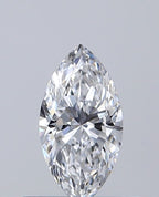 Diamante Naturale Taglio Marquise 0.4ct VG/EX D IF - GIA - 7.46x3.87x2.42mm