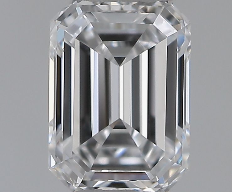 Diamante Naturale Taglio Smeraldo 0.4ct VG/EX D VVS1 - GIA - 4.98x3.57x2.38mm