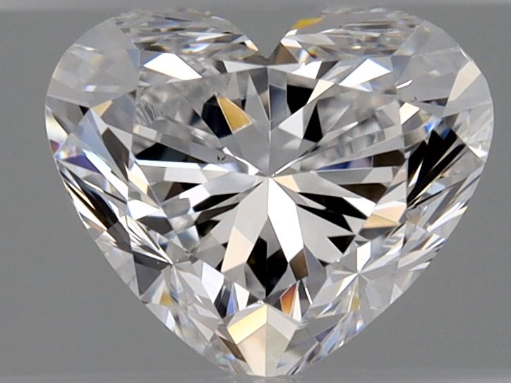 Diamante Naturale Taglio Cuore 0.7ct VG/EX D VS2 - GIA - 5.2x6.05x3.66mm