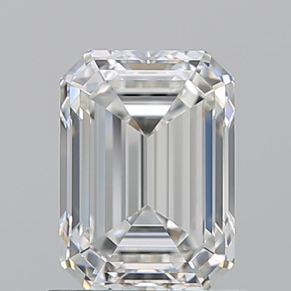 Diamante Naturale Taglio Smeraldo 1.26ct EX/EX H VVS1 - GIA - 7.0x5.07x3.52mm