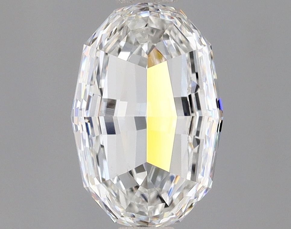 Diamante Naturale Taglio Ovale 0.9ct VG/EX F VS2 - GIA - 7.46x4.96x2.74mm