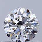 Diamante Taglio Brillante 0.48ct VG/VG/VG D VVS1 - GIA - 5.01x5.02x3.17mm