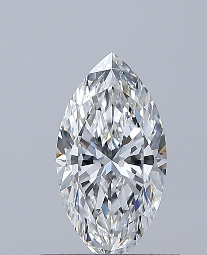 Diamante Naturale Taglio Marquise 0.51ct EX/EX F VVS1 - GIA - 8.2x4.21x2.56mm