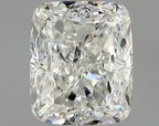 Diamante Taglio Cushion Brillante 1.71ct EX/EX H VVS1 - GIA - 7.22x5.99x4.22mm