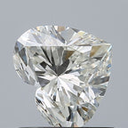 Diamante Naturale Taglio Cuore 0.91ct EX/EX G IF - IGI - 5.8x6.69x4.0mm