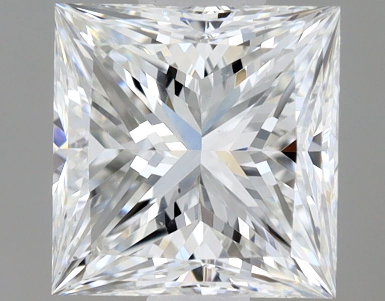 Diamante Naturale Taglio Princess 0.66ct VG/EX F VS2 - GIA - 4.92x4.79x3.48mm