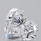 Diamante Naturale Taglio Cuore 1.13ct EX/EX D VS1 - GIA - 6.18x7.1x4.2mm