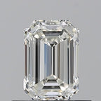 Diamante Naturale Taglio Smeraldo 0.7ct VG/EX J VVS2 - GIA - 6.0x4.1x2.87mm