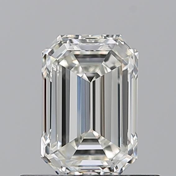 Diamante Naturale Taglio Smeraldo 0.7ct VG/EX J VVS2 - GIA - 6.0x4.1x2.87mm