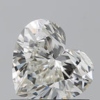 Diamante Naturale Taglio Cuore 0.8ct EX/VG J VS1 - GIA - 5.86x6.51x3.54mm