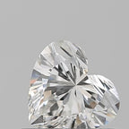 Diamante Naturale Taglio Cuore 0.5ct EX/EX H VVS2 - GIA - 5.04x5.55x3.26mm