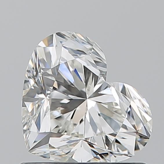 Diamante Naturale Taglio Cuore 0.9ct EX/EX I VS1 - GIA - 5.55x6.64x4.1mm