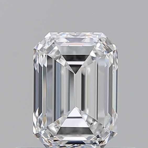 Diamante Naturale Taglio Smeraldo 0.7ct VG/VG E IF - GIA - 5.74x4.14x2.89mm