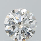Diamante Naturale Taglio Brillante 0.7ct 3EX F VVS1 - IGI - 5.61x5.65x3.54mm