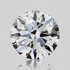 Diamante Naturale Taglio Brillante 0.76ct 3EX F VVS1 - IGI - 5.78x5.81x3.62mm