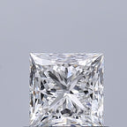 Diamante Naturale Taglio Princess 0.7ct EX/EX D VS2 - GIA - 4.74x4.69x3.46mm