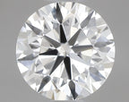 Diamante Naturale Taglio Brillante 0.5ct G/VG/VG H VVS2 - GIA - 4.96x5.0x3.15mm