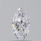Diamante Naturale Taglio Marquise 0.7ct VG/EX D VS1 - GIA - 9.01x4.64x2.92mm