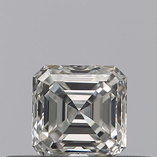 Diamante Taglio Smeraldo Quadrato 0.32ct VG/EX E VVS1 - GIA - 3.8x3.76x2.52mm