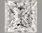 Diamante Naturale Taglio Princess 0.5ct VG/EX G VVS2 - GIA - 4.31x4.3x3.07mm