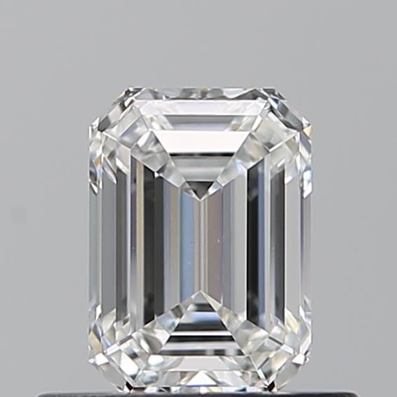 Diamante Naturale Taglio Smeraldo 0.6ct VG/VG F VS1 - GIA - 5.71x4.07x2.69mm