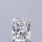 Diamante Naturale Taglio Radiant 0.42ct EX/EX D VVS1 - GIA - 5.11x3.75x2.54mm
