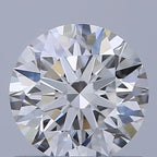 Diamante Naturale Taglio Brillante 0.66ct 3EX D IF - GIA - 5.52x5.56x3.46mm