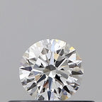 Diamante Naturale Taglio Brillante 0.3ct VG/EX/EX E VS1 - GIA - 4.3x4.28x2.62mm