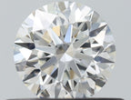 Diamante Naturale Taglio Brillante 0.45ct 3EX F VVS1 - IGI - 4.84x4.87x3.07mm