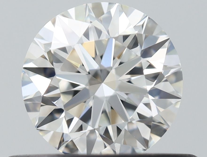 Diamante Naturale Taglio Brillante 0.45ct 3EX F VVS1 - IGI - 4.84x4.87x3.07mm