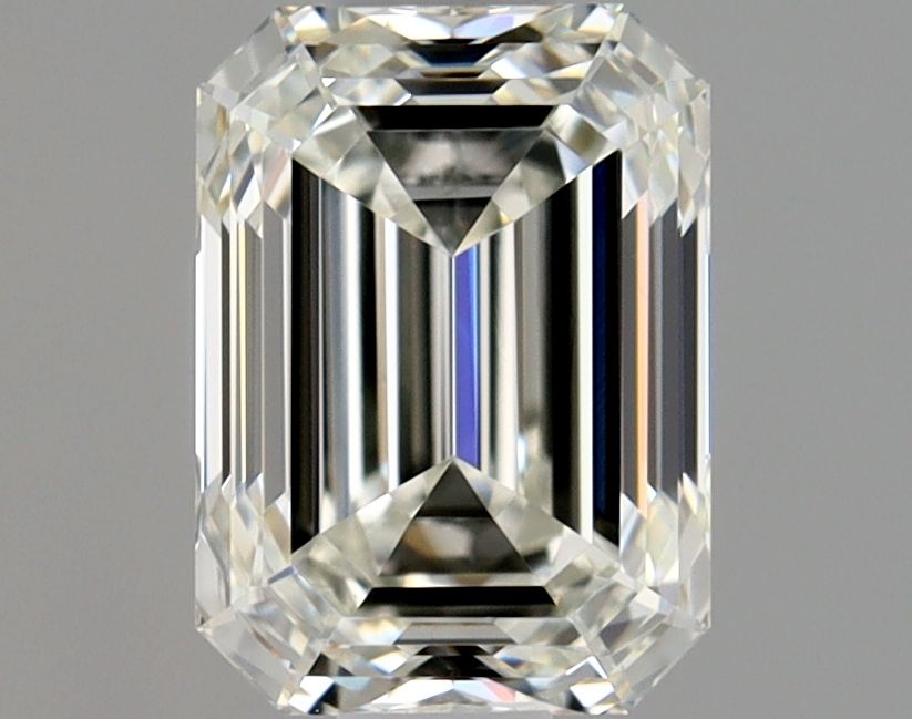 Diamante Naturale Taglio Smeraldo 0.8ct VG/EX J VS2 - GIA - 6.13x4.44x2.97mm