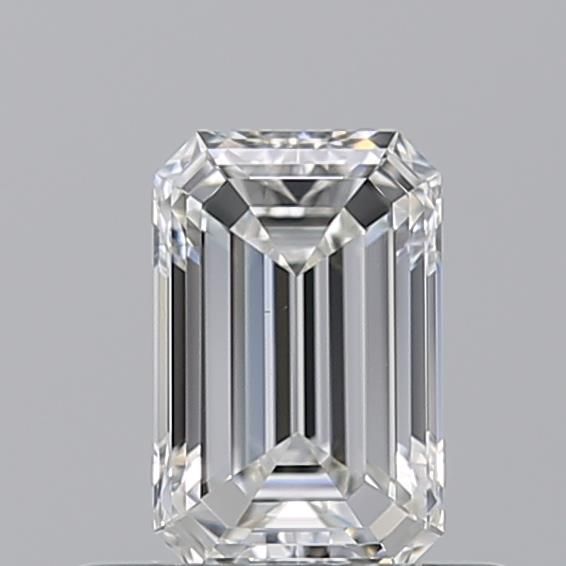 Diamante Naturale Taglio Smeraldo 0.51ct VG/EX G VVS2 - GIA - 5.74x3.73x2.48mm