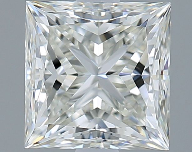 Diamante Naturale Taglio Princess 1.7ct EX/EX H VVS2 - IGI - 6.44x6.37x4.63mm