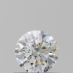 Diamante Taglio Brillante 0.51ct EX/VG/EX E VVS1 - GIA - 5.05x5.08x3.17mm