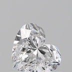 Diamante Naturale Taglio Cuore 0.5ct VG/EX D VVS1 - GIA - 4.89x5.49x3.24mm