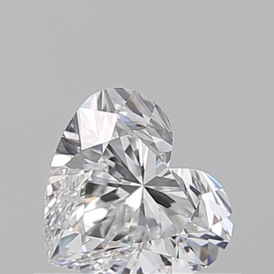 Diamante Naturale Taglio Cuore 0.5ct VG/EX D VVS1 - GIA - 4.89x5.49x3.24mm
