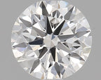 Diamante Naturale Taglio Brillante 0.5ct EX/VG/EX D VS1 - GIA - 5.08x5.03x3.14mm