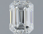 Diamante Naturale Taglio Smeraldo 1ct EX/EX F VS1 - IGI - 6.34x4.6x3.35mm