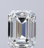Diamante Naturale Taglio Smeraldo 1.01ct EX/EX H VS2 - GIA - 6.56x4.68x3.16mm
