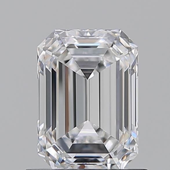 Diamante Naturale Taglio Smeraldo 1.03ct EX/EX D IF - GIA - 6.85x4.88x3.24mm