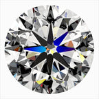 Diamante Naturale Taglio Brillante 0.5ct VG/VG/EX G VS1 - IGI - 4.93x4.98x3.16mm