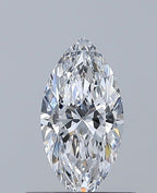 Diamante Naturale Taglio Marquise 0.5ct EX/EX D VVS1 - GIA - 8.17x4.11x2.56mm