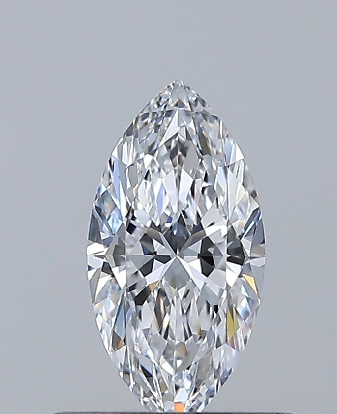 Diamante Naturale Taglio Marquise 0.5ct EX/EX D VVS1 - GIA - 8.17x4.11x2.56mm