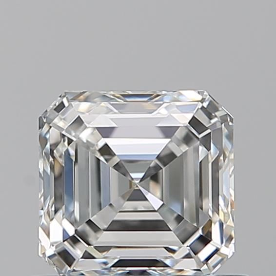 Diamante Naturale Taglio Asscher 0.82ct EX/EX G VVS2 - GIA - 5.15x5.01x3.44mm