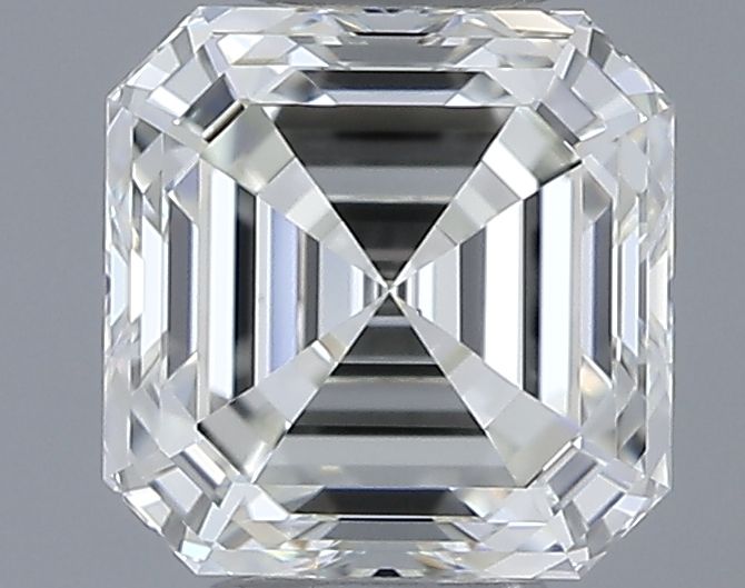 Diamante Naturale Taglio Asscher 1.08ct EX/EX H VS1 - IGI - 5.61x5.6x3.82mm