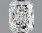 Diamante Naturale Taglio Radiant 0.9ct EX/EX F VVS2 - GIA - 6.36x4.81x3.32mm