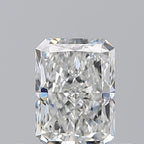 Diamante Naturale Taglio Radiant 0.51ct EX/EX G IF - GIA - 5.41x3.99x2.64mm