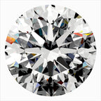 Diamante Naturale Taglio Brillante 0.6ct 3EX H VVS1 - IGI - 5.38x5.41x3.37mm