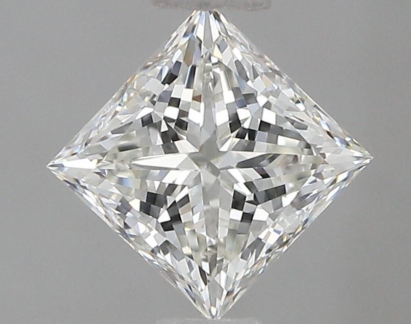 Diamante Naturale Taglio Princess 0.8ct VG/VG H VVS1 - IGI - 4.92x4.89x3.65mm
